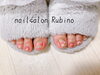 「冬でもフットネイル【札幌市南区川沿 ネイルサロン nailsalon Rubino】」