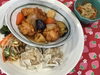 「本日のAランチは　肉しゅうまいとトリカラ甘酢あんかけ」