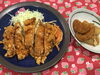 「本日のAランチは　山賊焼きです。」