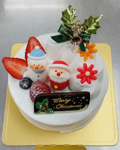 クリスマスケーキ生クリーム4号「クリスマスケーキ受け取り時のお願い」