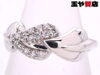「ヴァンドーム青山 美品 ダイヤ 0.12ct リーフ デザイン リング 11号 pt950 プラチナ 販売中！ 玉や質店 千葉 市川市 本八幡」