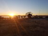 霞ヶ浦の夕焼け~綺麗ですね。「12/25(日)クリスマスも祭りだ和っしょい＼(^^)／」