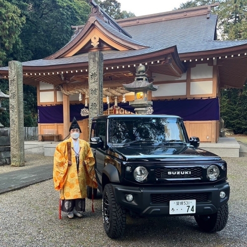 「祈祷に行ってきました♪」