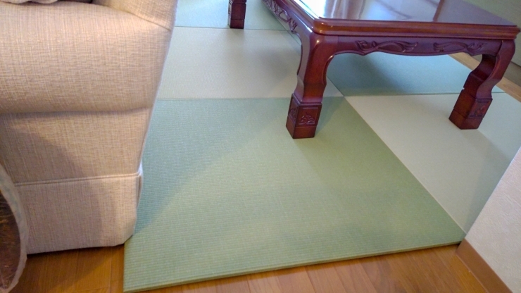 置き畳「新畳、畳替え、置き畳、畳の事ならお任せ下さい！丸い畳座布団なども手作りしています！」