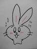 うさぎ年、これだけ描くの得意なんです「2023年スタートです(*´▽｀*)」