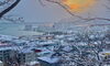 今朝の小樽港「Good morning Otaru」