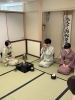 茶道のお正月の行事 先生と生徒様のご挨拶「初釜」。「【初心者】【体験】新しい年！憧れの茶道のお稽古を習ってみませんか！？【伝統文化】【お茶と和菓子】」