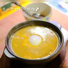 寒い時はカレーがゆや雑炊が人気です☺「あったかご飯で温まってからの～〆パフェ人気☺」