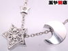 「スタージュエリー 美品 ダイヤ 0.08ct ダイヤ0.01ct 星 2個 三日月 ネックレス pt900 プラチナ販売中！ 玉や質店 千葉 市川市 本八幡」