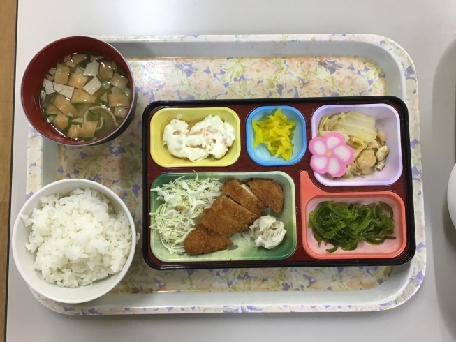 「今日の昼食」