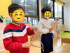 「おんがく会に向けて練習中!!」