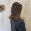 カット+カラー+ポイントデザインカラー「程よい明るさのナチュラルグレージュ。耳周りにさりげなくシルバーを入れてみました！【公園モチーフの美容室】」