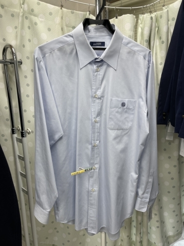 「［入荷情報］佐賀清和高校│男子冬服シャツ（ブルー）をお探しの方必見!!!」