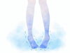 イラスト「寒くても寝る時は靴下履かない方がいいって知っていますか❓」