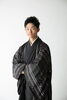 「問屋町レンタル着物 男性の袴　成人式前撮り　お友達同士で撮影も！」