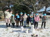 雪だるま作ったよ～！「お空からのプレゼント♡」