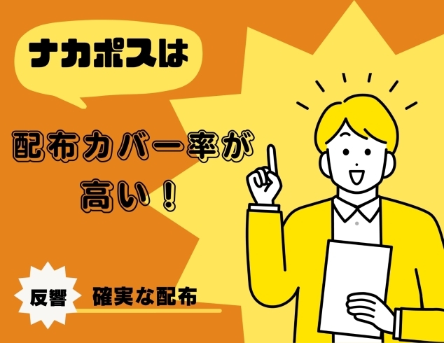 「【リピート率80％以上！ポスティング】ナカポスは配布カバー率が高い！！|横浜市・反響・効果が高いポスティング会社をお探しならナカポスへ」