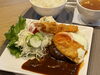 『ハンバーグ＆エビフライセット』「定番メニューに昇格『ハンバーグ＆エビフライセット』」
