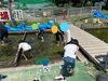 アユ掴み取り！「ひだち教室体験活動記Vol.21〜南郷水産センターで釣り！②〜」
