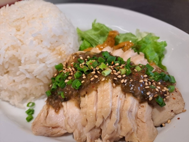 梅干菜蒸し鶏(台湾「今週のランチ　/ランチ/大須/多国籍料理/旅行」