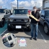 シエラちゃん入りステッカー❣️「ご納車おめでとうございます」