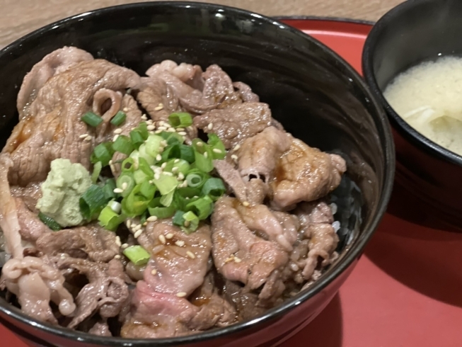 北海道和牛を使用した贅沢な丼です「北海道和牛丼限定販売！」