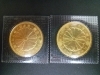 天皇陛下御在位60年の10万円金貨 2枚「買取専門 金のクマ 沼津店　10万円金貨を2枚お売り頂きました♪」