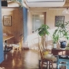 店内の様子「【新安城のカフェ・喫茶店は、ろくえん北部店】スタッフ募集中、モーニングサービスパン食べ放題、ランチタイム、BARタイム。サルビアスタンプ加盟店（アプリ使えます）鉄板ナポリタン、味噌カツ、からあげ」