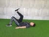 開始姿勢「1分間シリーズ！！ ヒップエクササイズ【Single Leg HIp Lift 】」