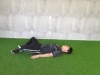 開始姿勢「1分間シリーズ！！ ヒップエクササイズ【Hip Thrust+External Rotation】」