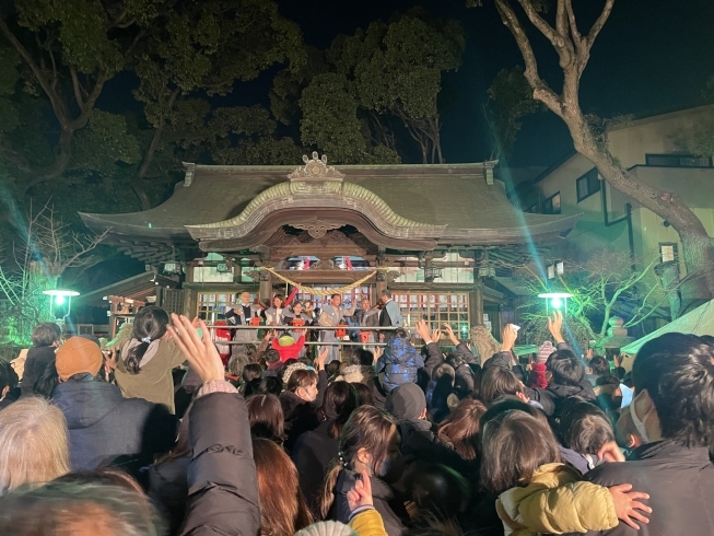 「海老江八坂神社の節分祭に行ってきました！」
