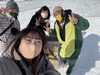 よっちゃん、山下アイさん、まいぷれ菅原、みっこ隊長「モエレ山爆走ソリ大会に出場しました！」