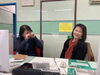 いつも見ている顔なのに照れてる2人「しあわせたまご初の試み！対談ブログ！」