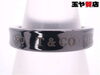「ティファニー 美品 1837 ブラックチタン リング 8号弱 チタン titanium 新品同様販売中！ 玉や質店 千葉 市川市 本八幡」