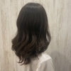カット+カラー+トリートメント「オリーブベージュで柔らかな雰囲気に【公園モチーフの美容室】」