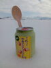 「和洋折衷スイーツ缶詰！これって中身はシフォンです缶の笹団子入り。甘さ控えめで、絶品」