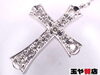 「ヴァンドーム青山 美品 ダイヤ 0.11ct クロス ネックレス K18WG ホワイトゴールド販売中！ 玉や質店 千葉 市川市 本八幡」
