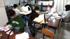 頑張る中3生（宮本教室）「新学年準備講座　募集中」