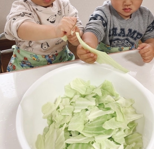 「クッキング（食育活動）」