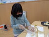 「チョコバナナ作り♪」