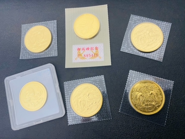 記念金貨を高価買取致しました。「記念金貨を高く売るなら、買取大吉トライアル那須塩原店にお任せ下さい！！　金高価買取！！」