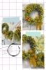 「ミモザリース✨  アーティフィシャルフラワー。」