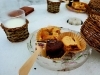 3種のスイーツとホットチョコいただきました(^^♪「『雪のお城カフェ』を楽しんできました☆」