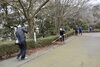清掃活動「海上自衛隊舞鶴教育隊の皆さんが清掃活動と見学に来館されました」