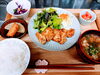 「週替わりランチは♥鶏のマスタード醤油焼き♥」