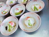 ふわふわの蒸し物。好評です。「歓送迎会は、あがわで。」