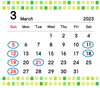 3月の定休日「3月の定休日」