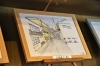 作品例「五福通り」「「石原　孝　鉛筆画展」〜ぶらり西大寺〜」