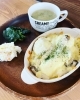 「本日のランチは完売しました。ありがとうございます。」