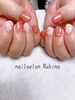 「春ネイル【札幌市南区川沿 ネイルサロン nailsalon Rubino】」